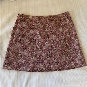 Tory Burch Jacquard Paisley Patterned Skirt